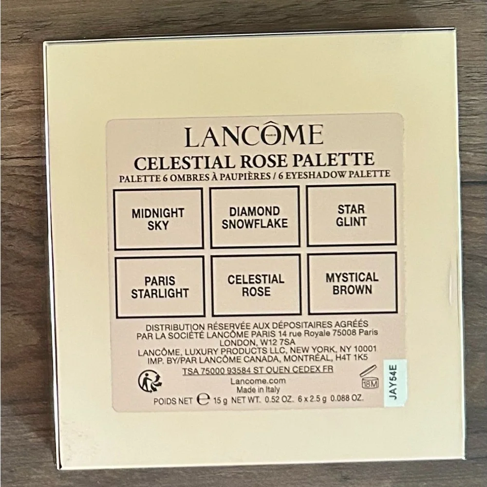 Lancôme Limited Edition Celestial Rose Palette (Eyeshadow ) NIB⭐️✨